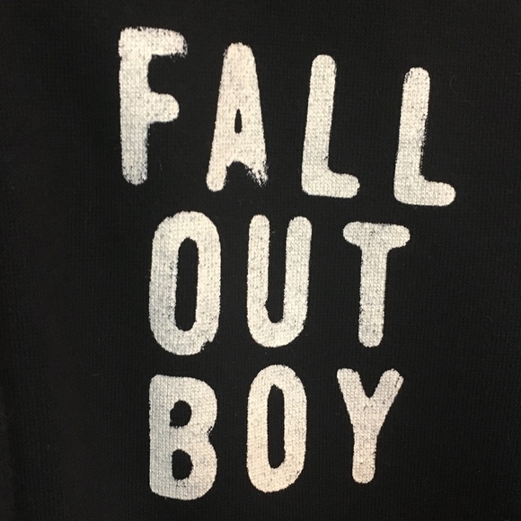 FALLOUT BOY Hooded Letterman Jacket - Large - Picture 8 of 8